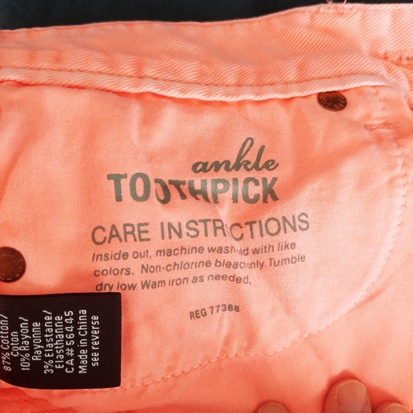 J. Crew pink jeans - Picture 3 of 3